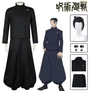 JJK High School Geto Suguru Cosplay Costume product photo 1