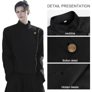 JJK High School Geto Suguru Cosplay Costume thumbnail 3