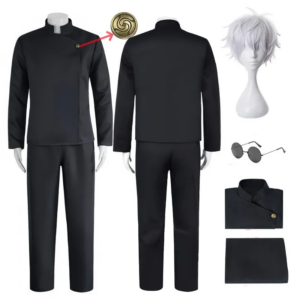 JJK High School Gojo Satoru Cosplay Costume product photo 1