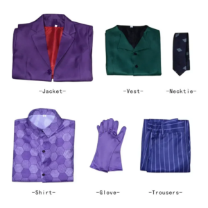Joker Clown Cosplay Costume thumbnail 13