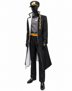 Kujo Jotaro JoJo Halloween Cosplay Costume thumbnail 2