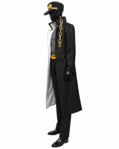 Kujo Jotaro JoJo Halloween Cosplay Costume thumbnail 3