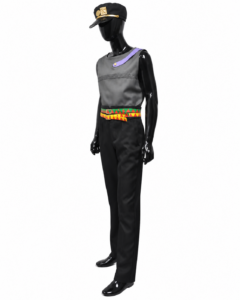Kujo Jotaro JoJo Halloween Cosplay Costume thumbnail 6
