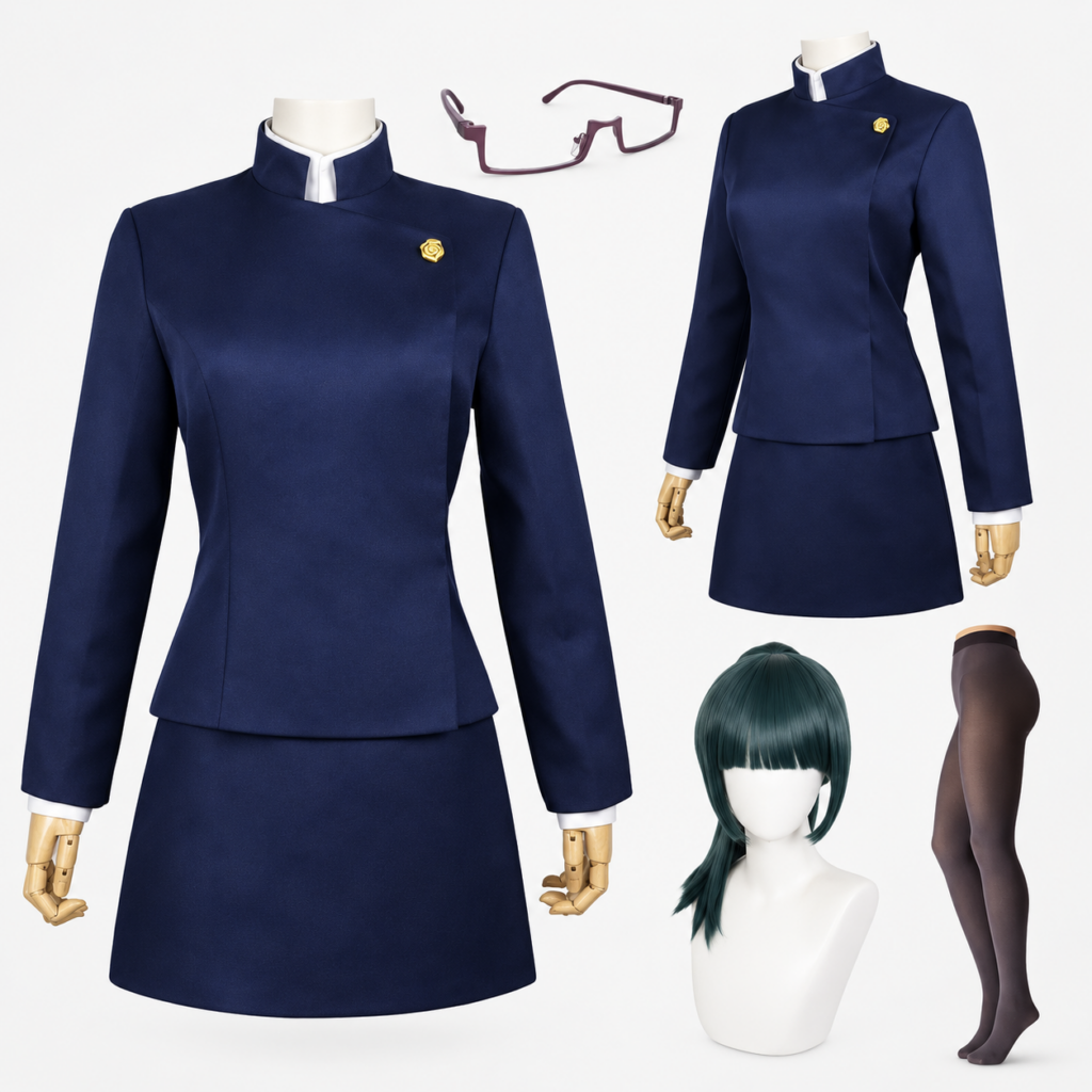 Maki Zenin Jujutsu Kaisen Cosplay Costumes
