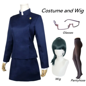 Maki Zenin Jujutsu Kaisen Cosplay Costumes thumbnail 9