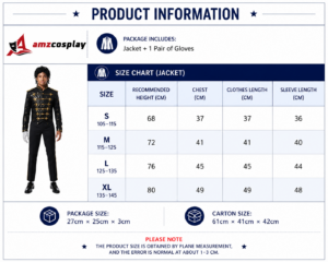 Michael Jackson Black Military Sequin Jacket Kid thumbnail 7