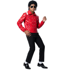 Michael Jackson Thriller Red Jacket Kid thumbnail 1