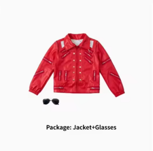 Michael Jackson Thriller Red Jacket Kid thumbnail 4