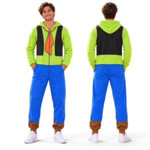 Mickey Minnie Donald Daisy Goofy Jumpsuit – Mickey and Friends Jumpsuit Pajamas thumbnail 8