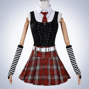 Misa Amane Death Note GothLoli Halloween Cosplay Costume thumbnail 2
