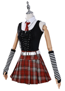 Misa Amane Death Note GothLoli Halloween Cosplay Costume thumbnail 3