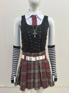 Misa Amane Death Note GothLoli Halloween Cosplay Costume thumbnail 6