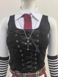 Misa Amane Death Note GothLoli Halloween Cosplay Costume thumbnail 7