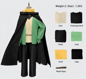 Natsuki Subaru Re Zero Cosplay Costume V2 thumbnail 10
