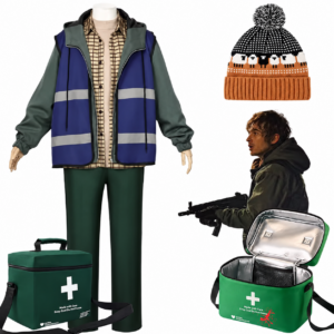 Resident Evil Bryan V2 Halloween Cosplay Costume thumbnail 1