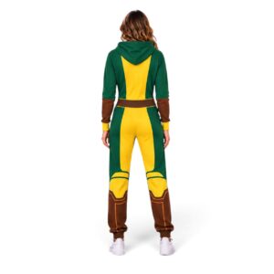 Rogue – X Men Superhero Jumpsuit Pajamas thumbnail 3