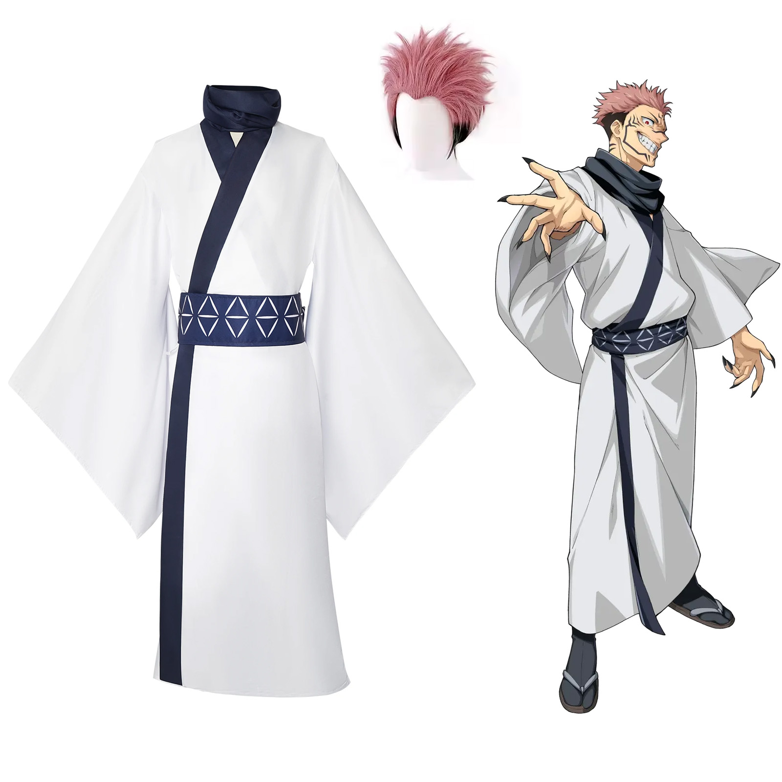 Ryomen Sukuna Jujutsu Kaisen Cosplay Costumes product photo 1