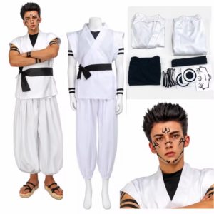 Ryomen Sukuna V2 Cosplay Costume product photo 1