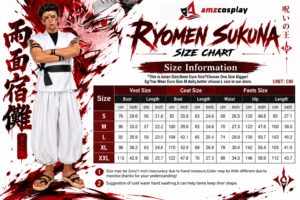 Ryomen Sukuna V2 Cosplay Costume thumbnail 13