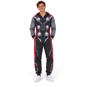 Thor – Avengers Marvel Jumpsuit Pajamas thumbnail 2