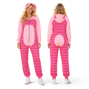 Winnie the Pooh Piglet Eeyore Tigger Roo Jumpsuit Pajamas thumbnail 5