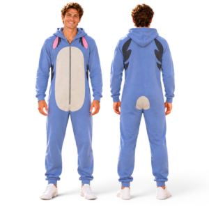 Winnie the Pooh Piglet Eeyore Tigger Roo Jumpsuit Pajamas thumbnail 6