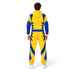 Wolverine – X Men Superhero Jumpsuit Pajamas thumbnail 3
