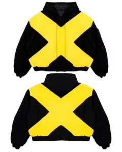 X-Men ’97 Wolverine Yellow & Black Bomber Jacket – Comic Inspired Streetwear Jacket thumbnail 2
