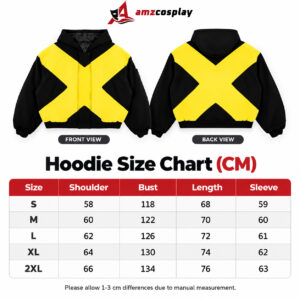 X-Men ’97 Wolverine Yellow & Black Bomber Jacket – Comic Inspired Streetwear Jacket thumbnail 7